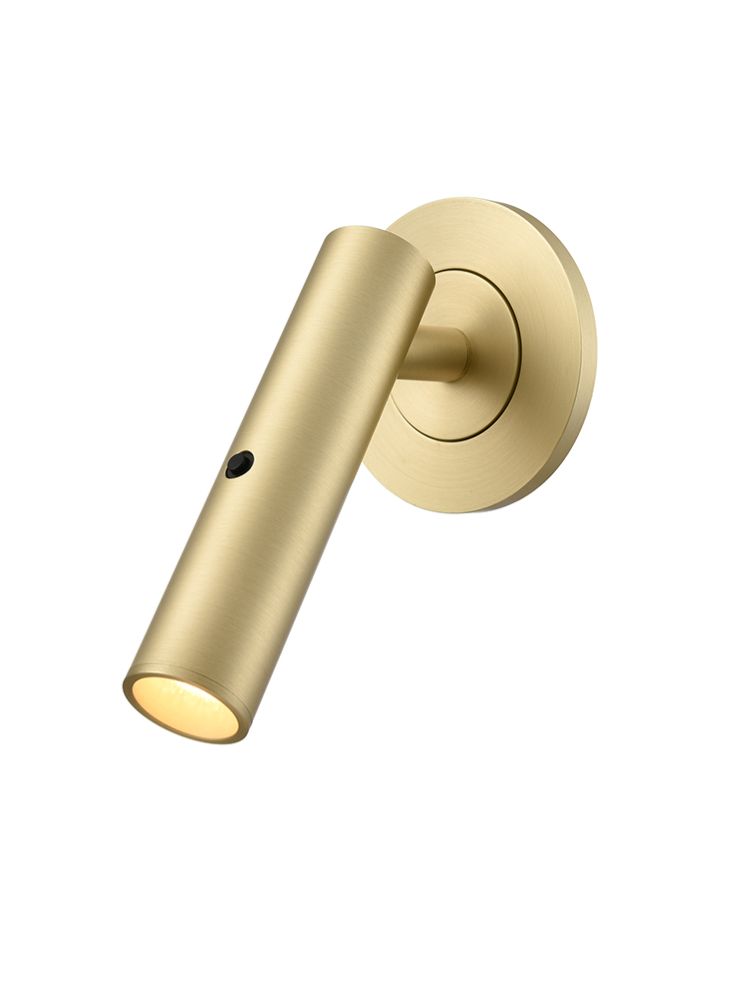 Franklite Mantel Satin Brass LED Reading Light Mantel part no - WB606