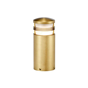 Elstead Lighting Newbrighton 1 Light Mini Bollard NEWBRIGHTON-MB-BRASS