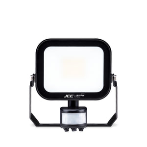 JCC Lighting JC091020 Niteflood™ LED Floodlight 20W IP65 3000K / 4000K / 5700K CCT Black +PIR