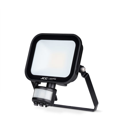 JCC Lighting JC091002 Niteflood™ LED Floodlight 10W IP65 4000K Black +PIR