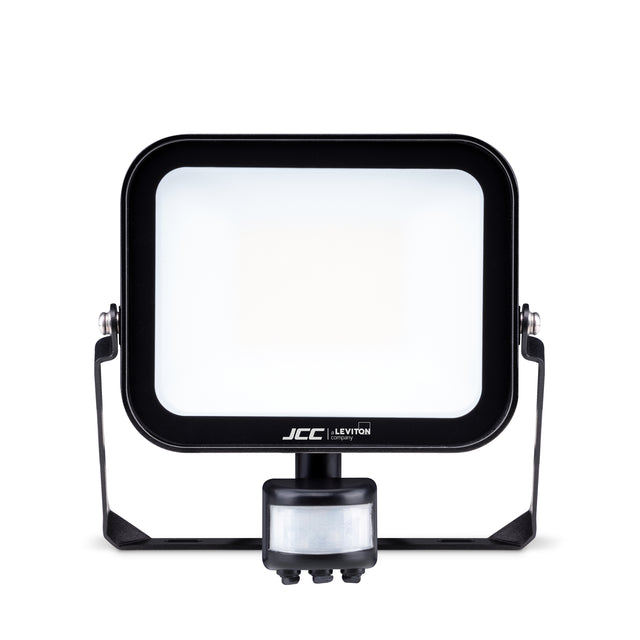 JCC Lighting JC091006 Niteflood™ LED Floodlight 30W IP65 4000K Black +PIR
