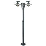 Norlys Oslo 2 Light Lamp Post - Black OS6-BLACK-C