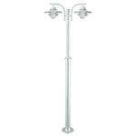 Norlys Oslo 2 Light Lamp Post Galvanised OS6-GAL-C
