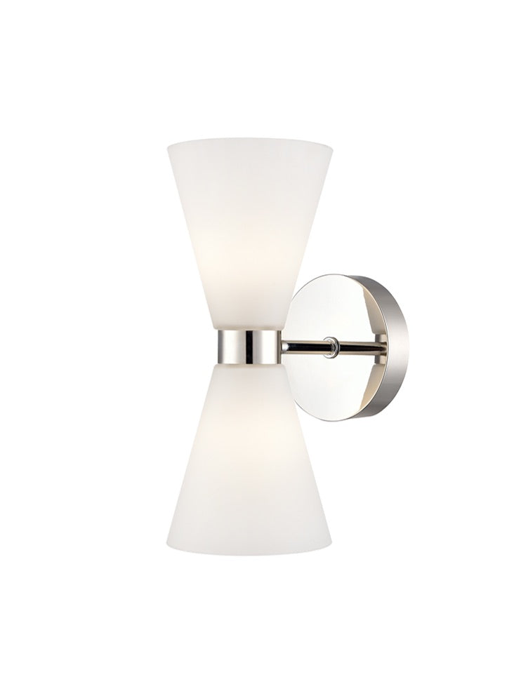 Franklite Odeon Satin Nickel Wall Light Odeon part no - WB618