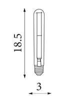 Searchlight Electric Pack 5 Test Tube Bulb Amber - Dimmable Cam 6W PL1018-6