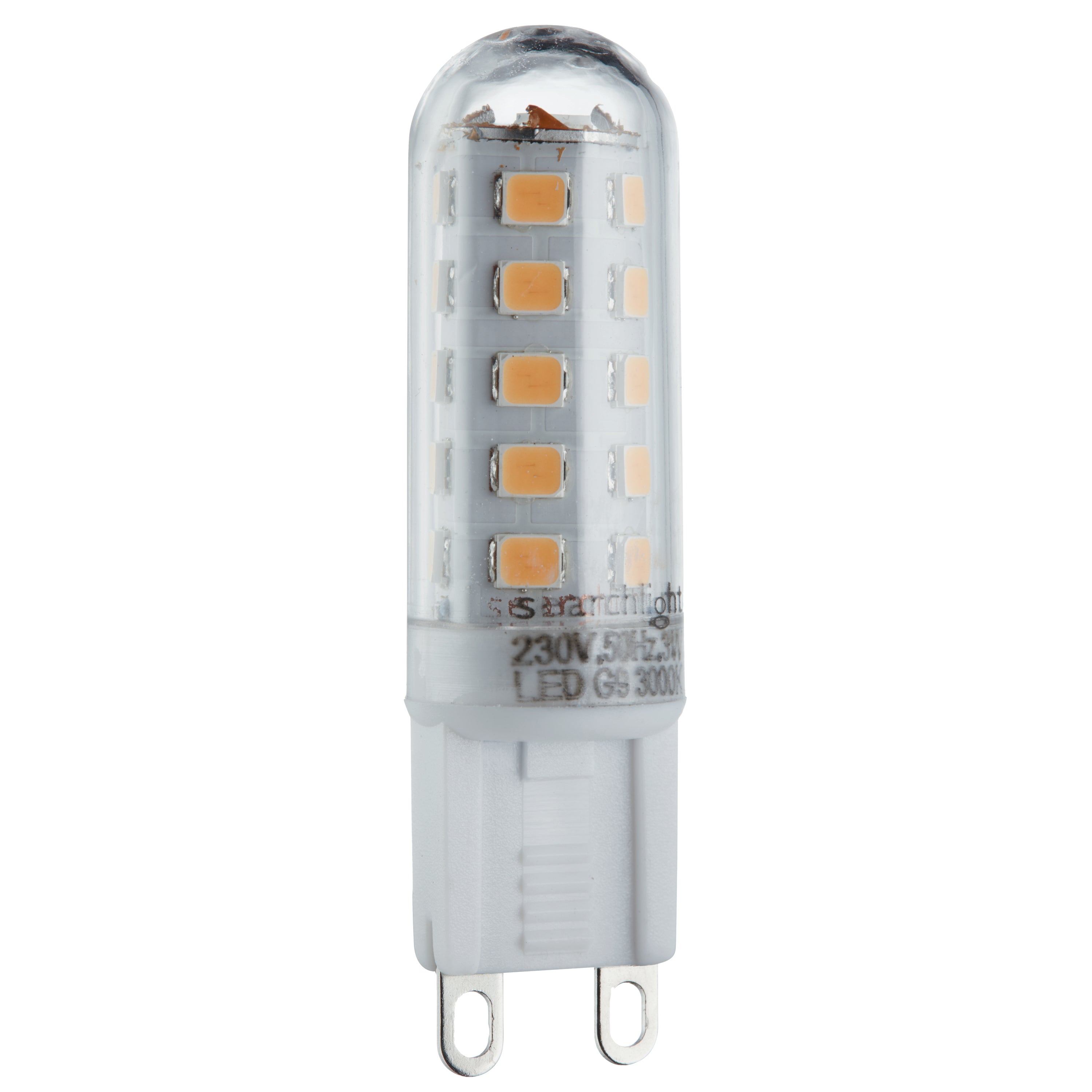 Pack 10 G9 Lamps - 3W, 300 Lumens, Cool White