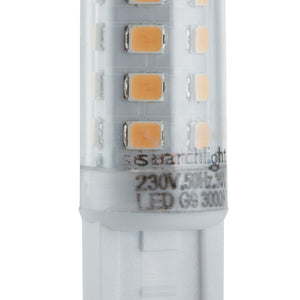 Searchlight Electric Pack 10 G9 Lamps - 3W, 300 Lumens, Cool White PL1903CW