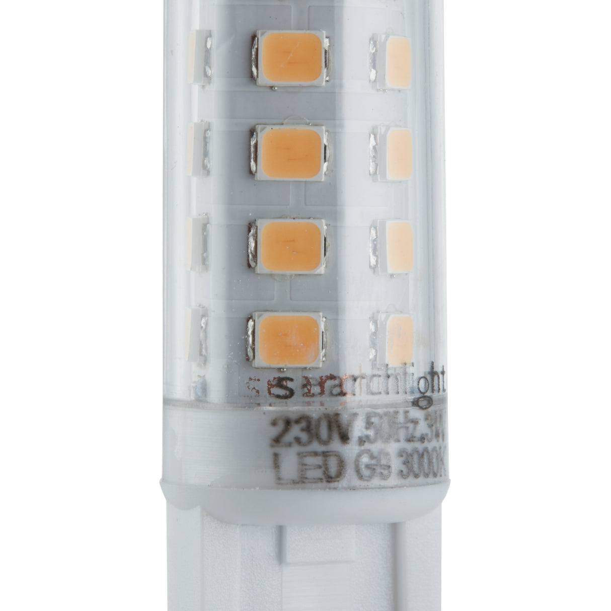 Searchlight Electric Pack 10 G9 Lamp - 3W, 300 Lumens, Warm White PL1903WW