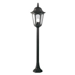Elstead Lighting Parish 1 Light Pillar Lantern PR5-BLACK