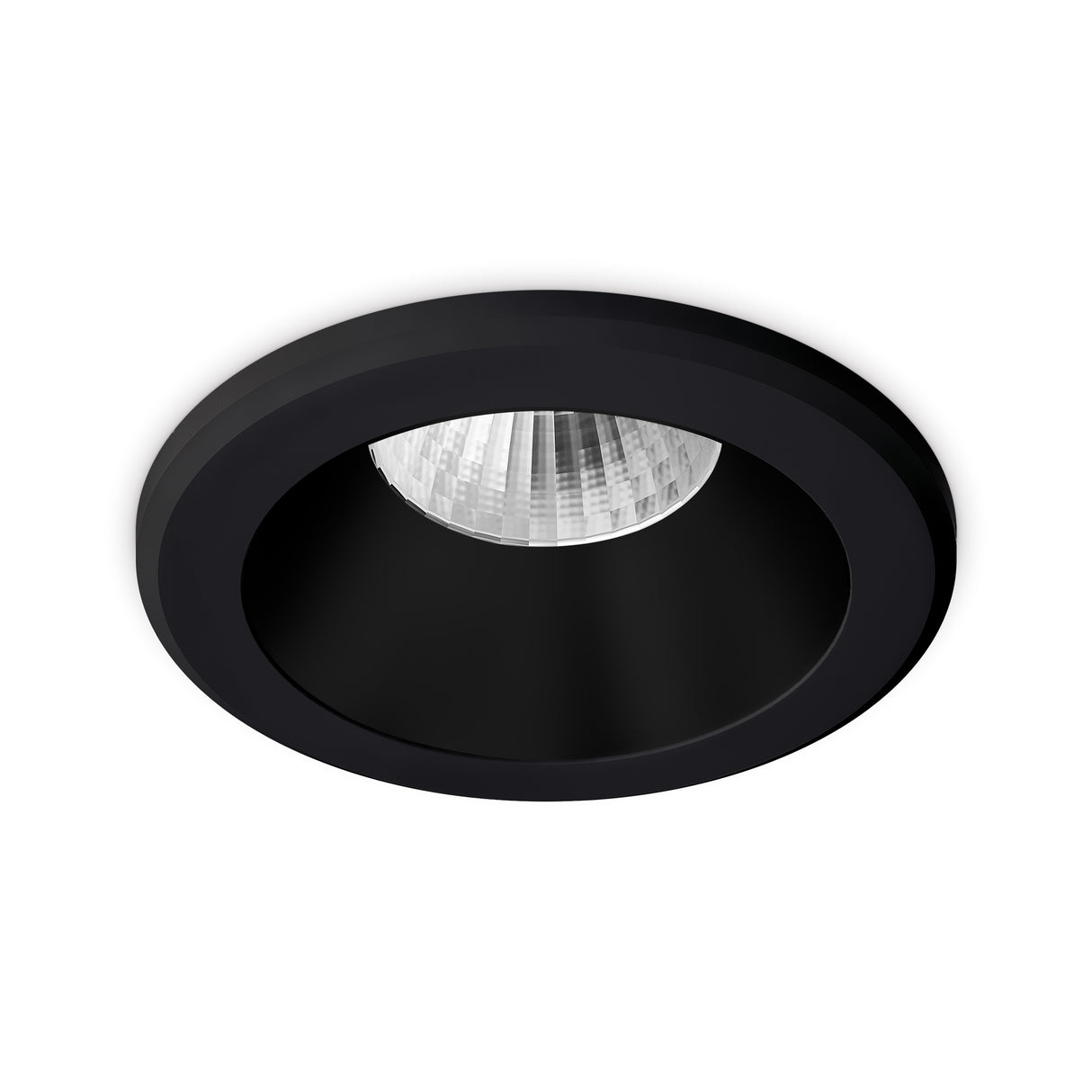 JCC JC73021 Parluma downlight 84mm 4W/6W 3K/4K/57K IP65 Black bezel Black ref DALI/1-10V