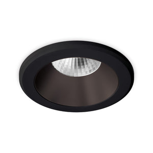 JCC JC73007 Parluma downlight 84mm 4W/6W 3K/4K/57K IP65 Black bezel Black nickel ref Non-dim