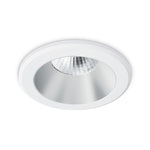 JCC JC73010 Parluma downlight 84mm 4W/6W 3K/4K/57K IP65 White bezel Silver ref Triac