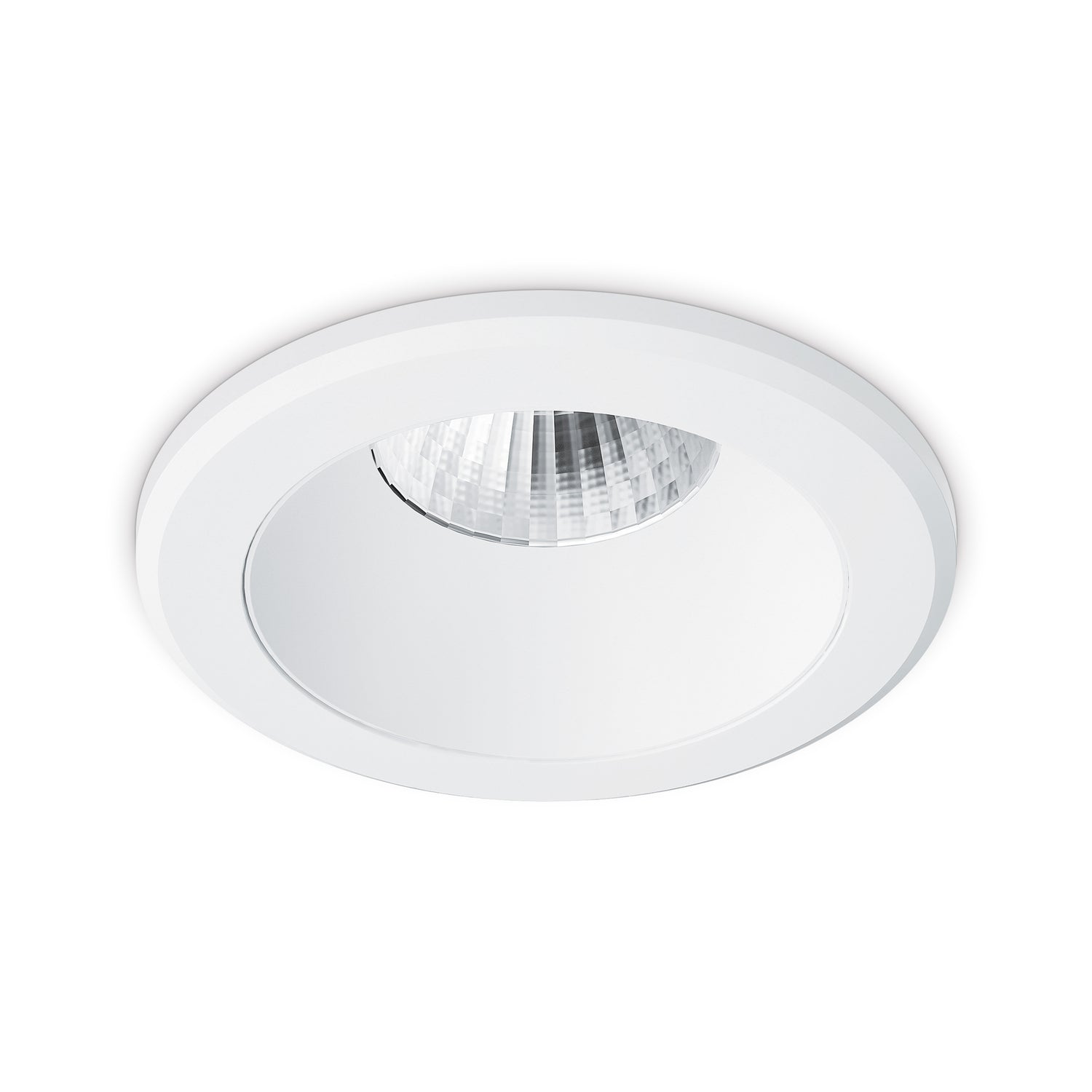 JCC JC73016 Parluma downlight 84mm 4W/6W 3K/4K/57K IP65 White bezel White ref DALI/1-10V