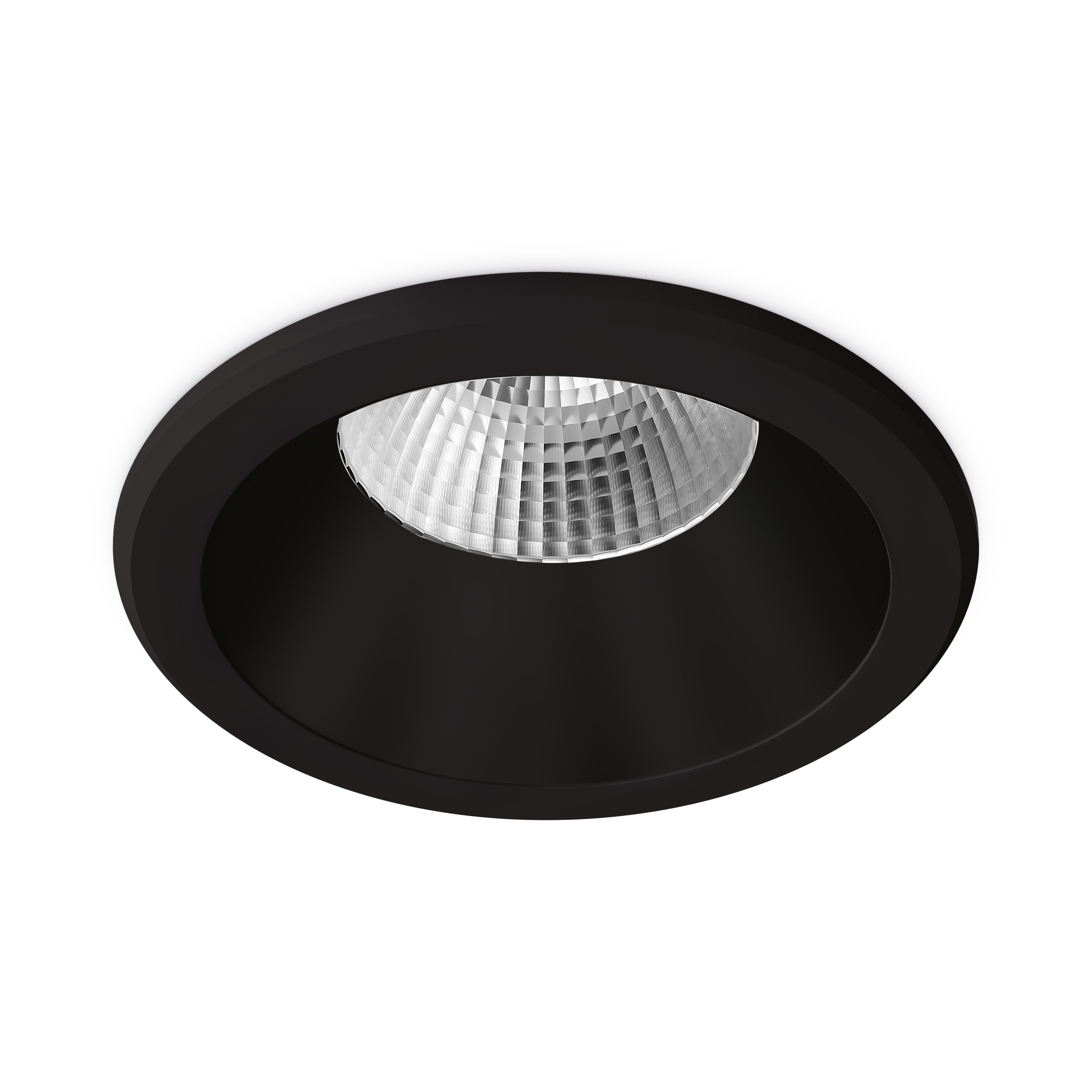 JCC JC73013 Parluma downlight 84mm 4W/6W 3K/4K/57K IP65 Black bezel Black ref Triac