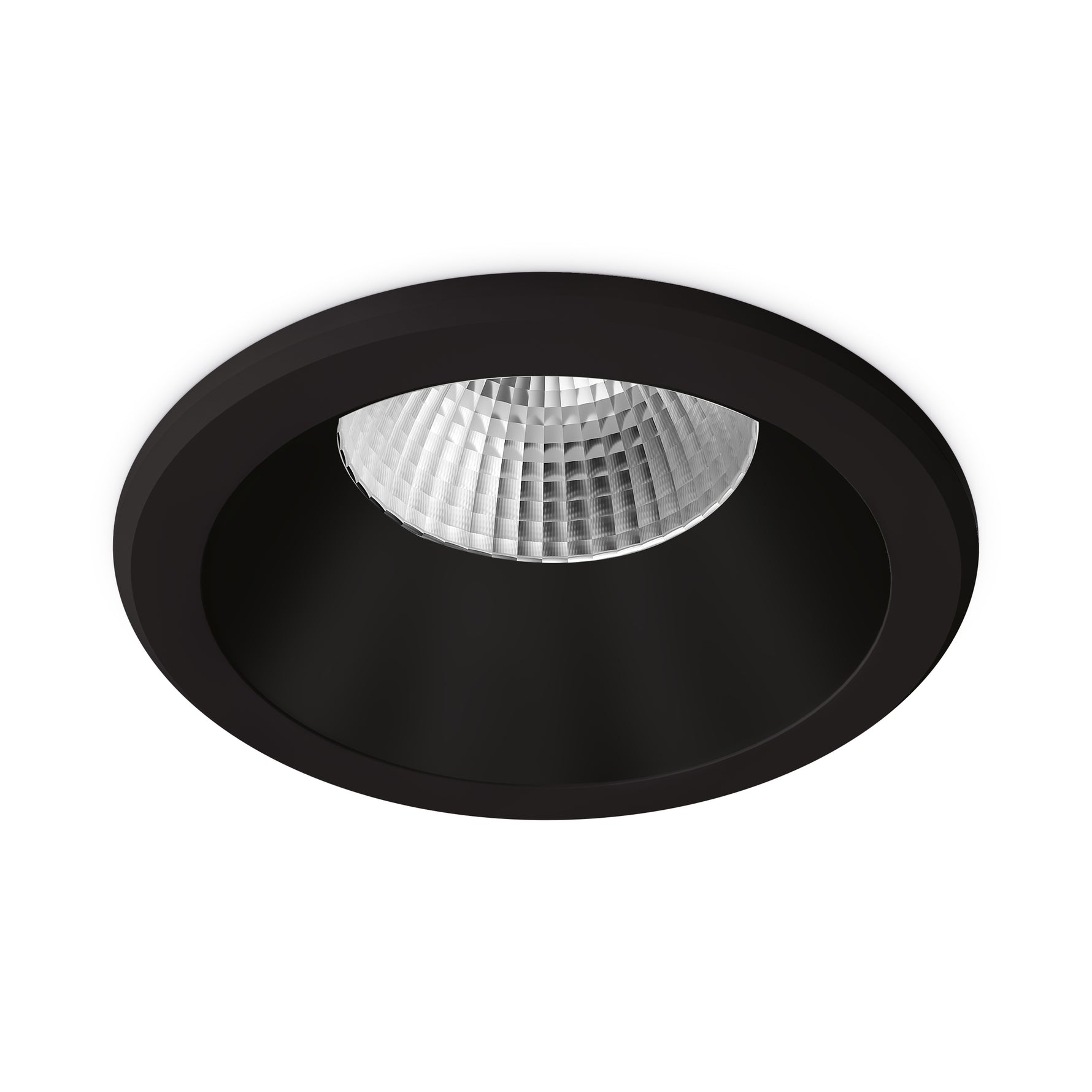 JCC JC73013 Parluma downlight 84mm 4W/6W 3K/4K/57K IP65 Black bezel Black ref Triac