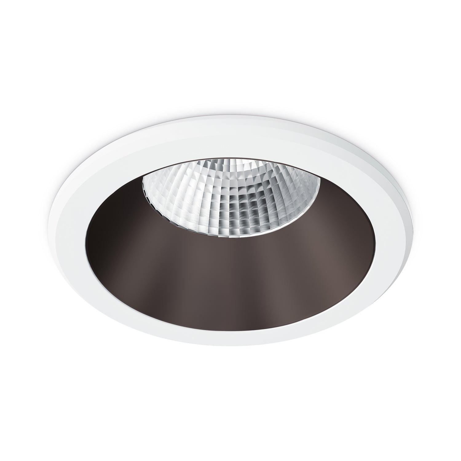 JCC JC73027 Parluma downlight 106mm 6W/9W 3K/4K/57K IP65 White bezel Black nickel ref Non-dim