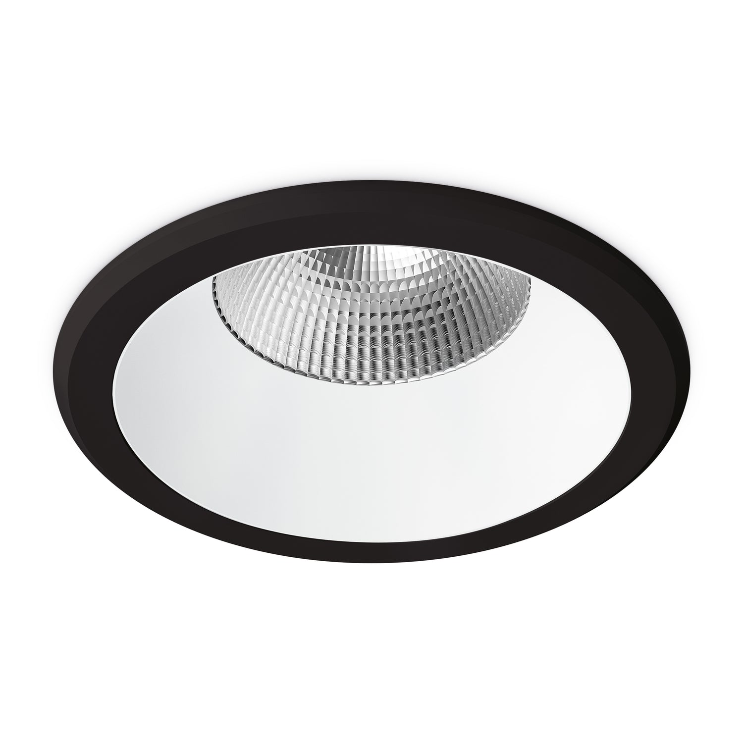 JCC JC73068 Parluma downlight 140mm 9W/12W 3K/4K/57K IP65 Black bezel White ref DALI/1-10V