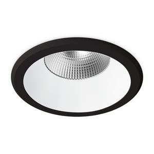 JCC JC73068 Parluma downlight 140mm 9W/12W 3K/4K/57K IP65 Black bezel White ref DALI/1-10V