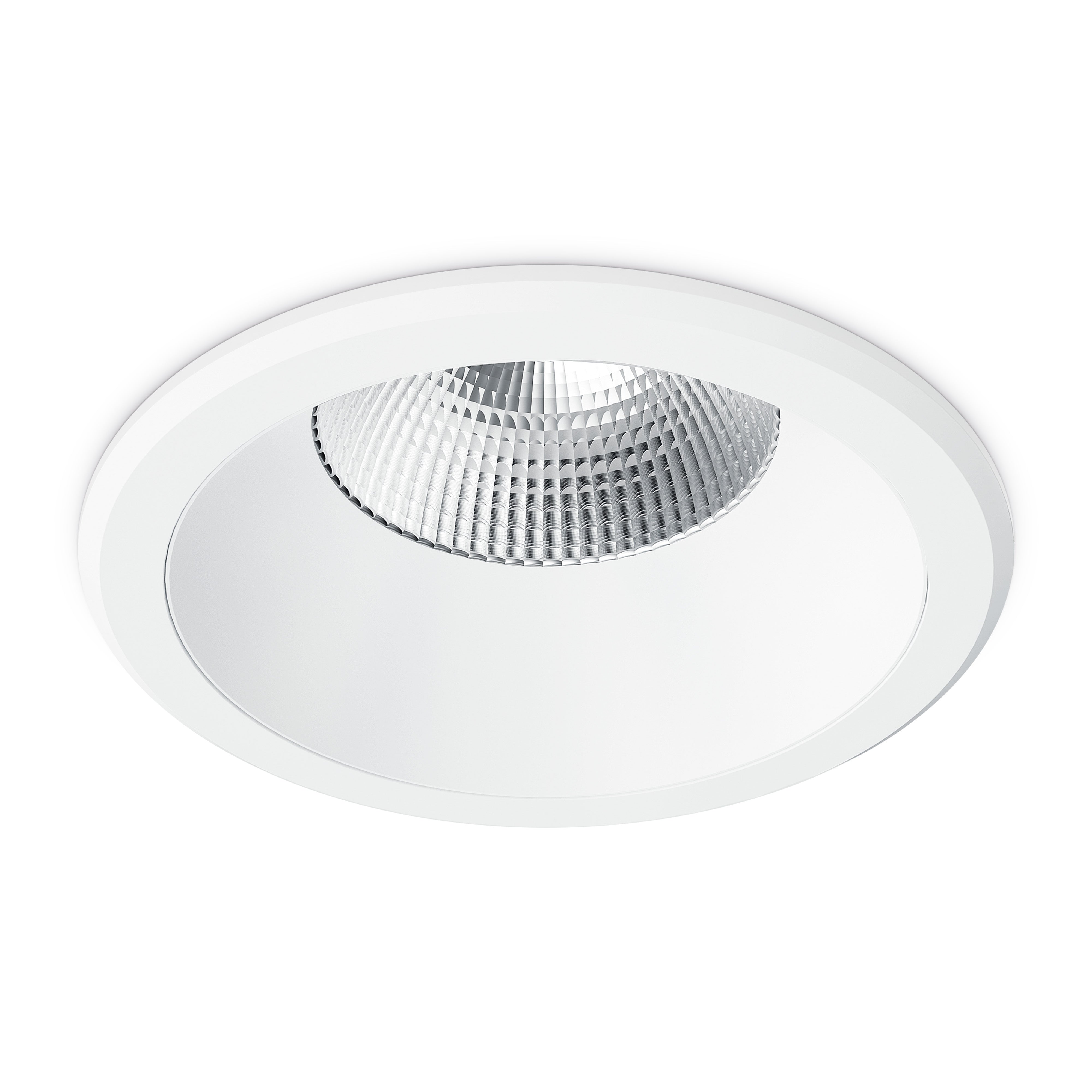 JCC JC73048 Parluma downlight 140mm 9W/12W 3K/4K/57K IP65 White bezel White ref Non-dim