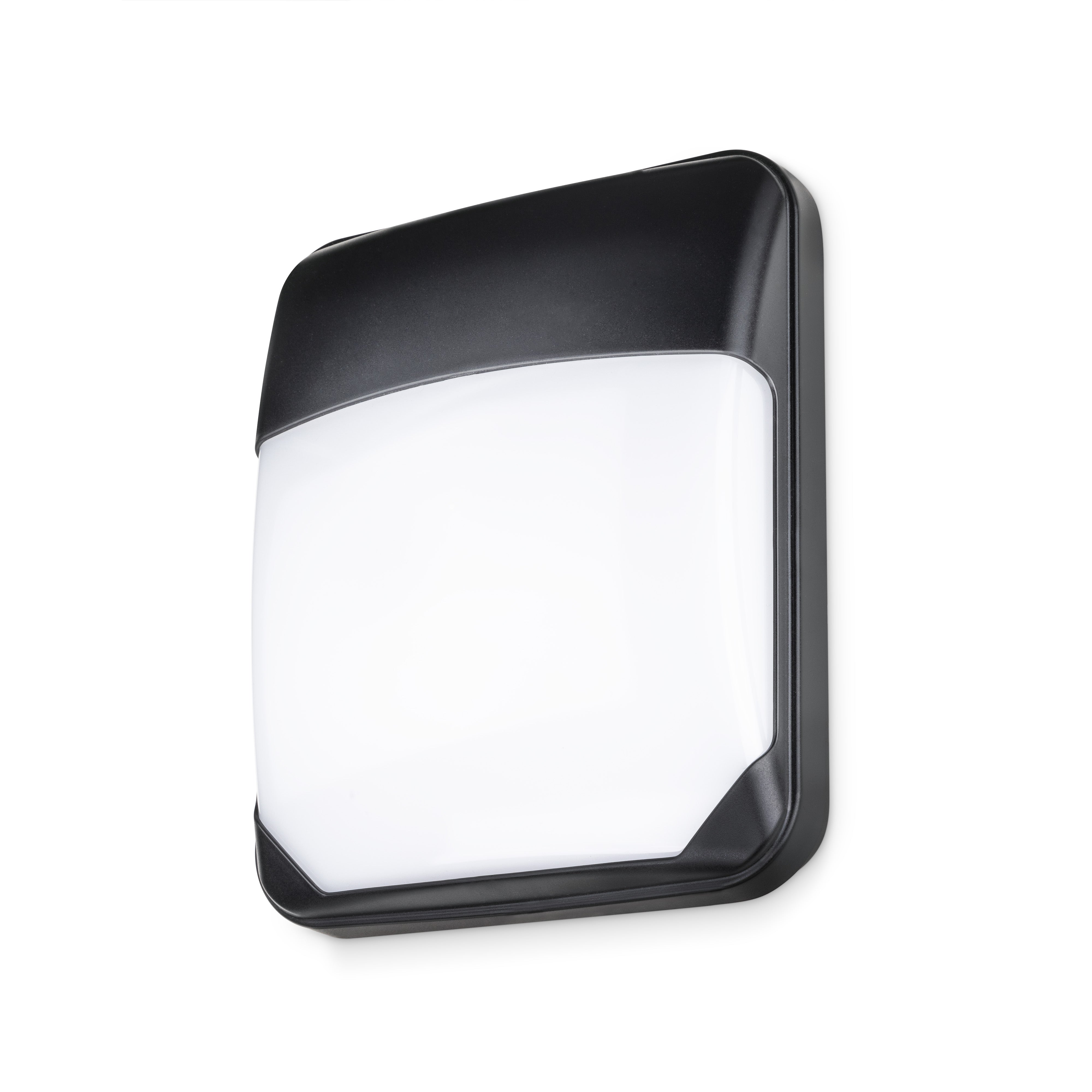 JCC Lighting JC130020 Polycarbonate LED Wall Pack 22W 3000/4000K IP65 Black