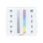 JCC Lighting JC121451 RGBW 2.4G RF Wall Mounted Remote Control