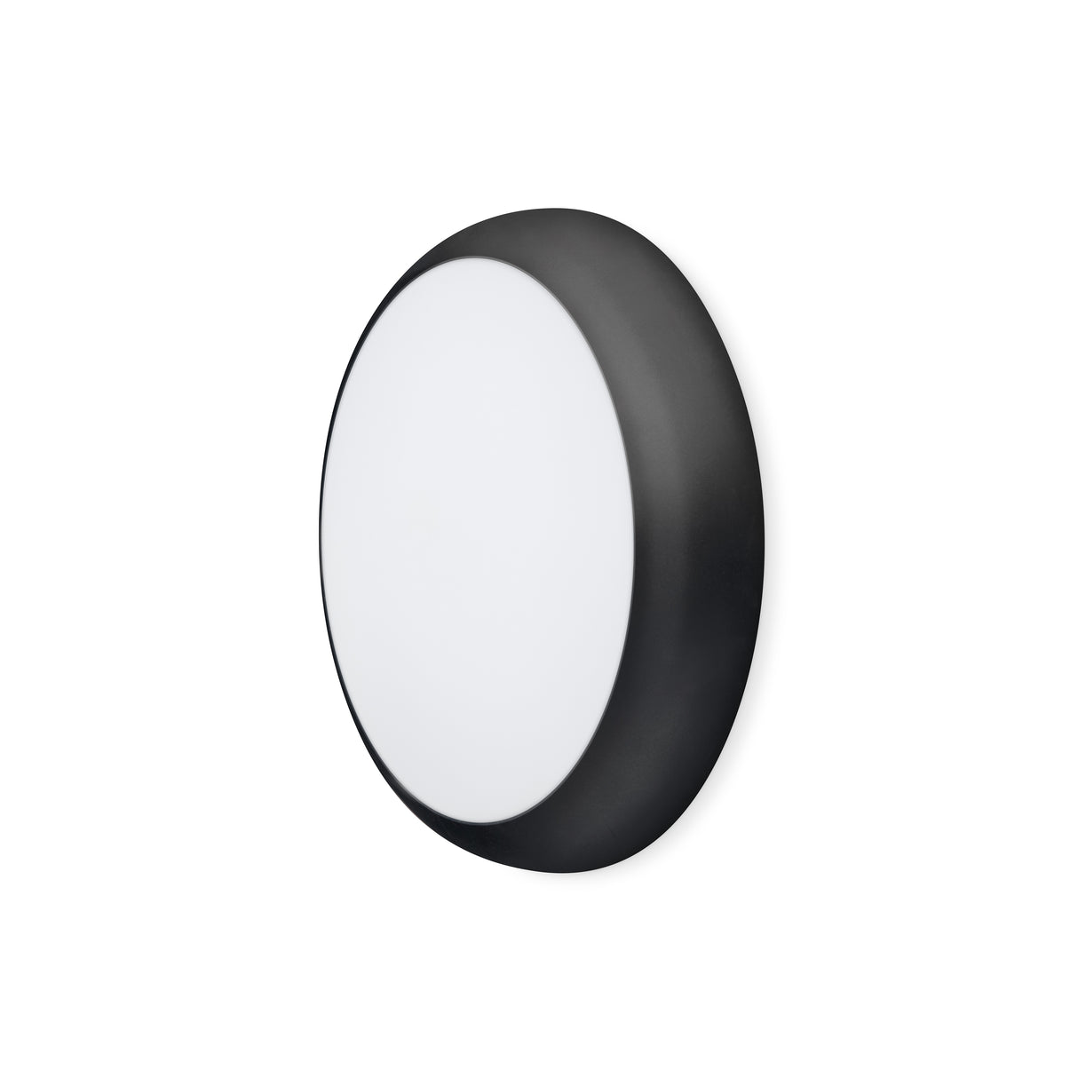 JCC Lighting JC070277 RadiaLED Rapid Pro Slim 12/18W IP65 3000/4000/5700K 300­Ø Ph/Cell Emergency BLK rim