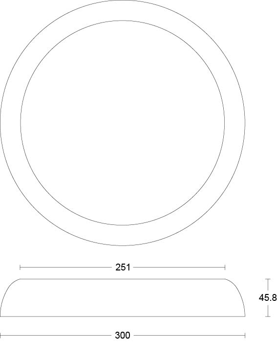 JCC Lighting JC070285 RadiaLED Rapid Pro Slim Rim Attachment 12/18W Black