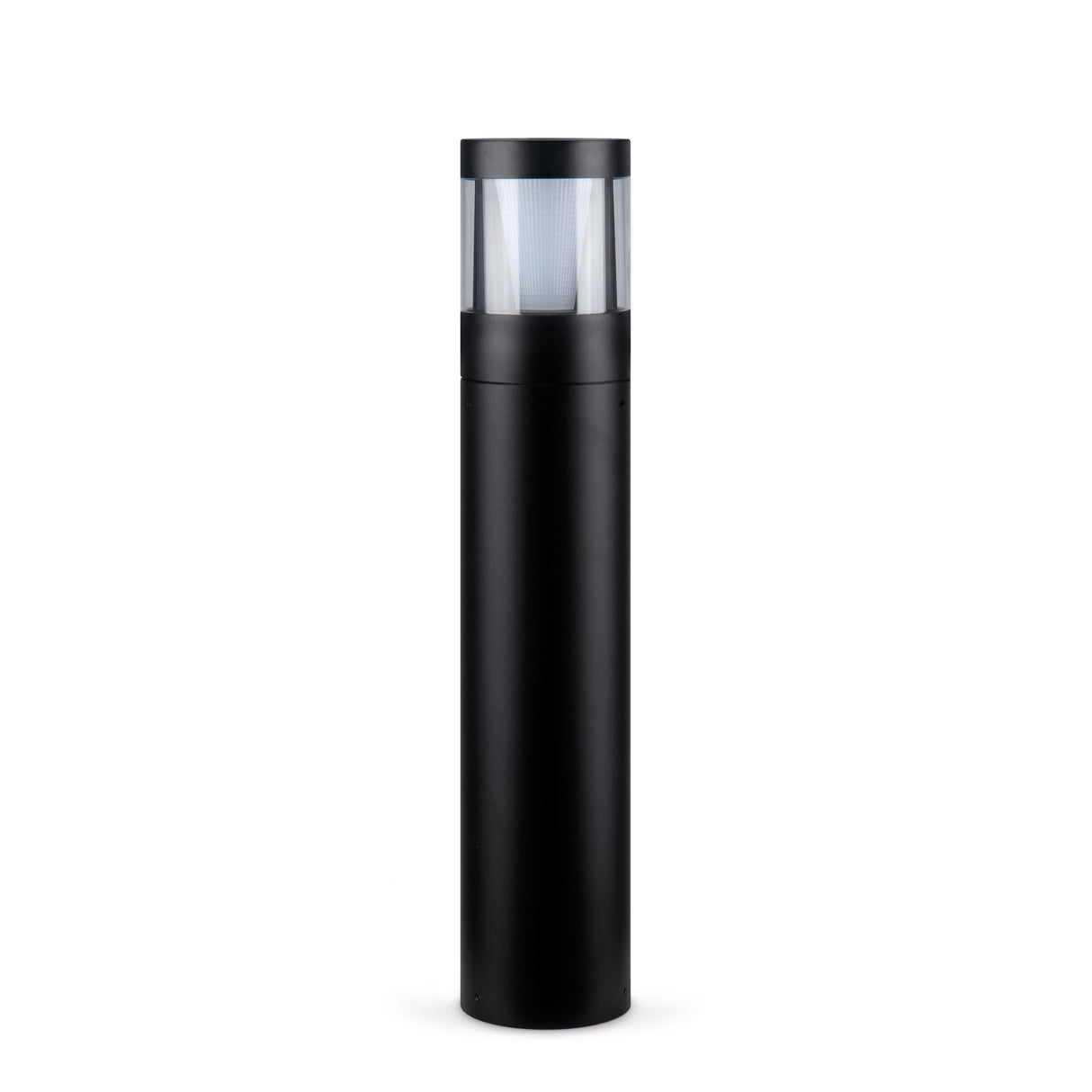 JCC JC039003 Bollards 600mm 12W/16W/20W 27K/3K/4K/57K IP65 Black Radial PIR Sensor