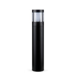 JCC JC039003 Bollards 600mm 12W/16W/20W 27K/3K/4K/57K IP65 Black Radial PIR Sensor