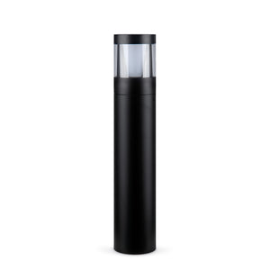 JCC JC039003 Bollards 600mm 12W/16W/20W 27K/3K/4K/57K IP65 Black Radial PIR Sensor