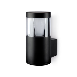 JCC JC039030 Exterior Wall Light Up Light 10W 27K/3K/4K/57K IP65 Black Radial