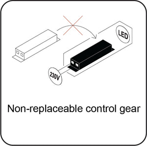 JCC JCEM110010WH EscapeLUX™ Emergency Twin Spot 9W 1000lm 6000k IP65 White  Self Test