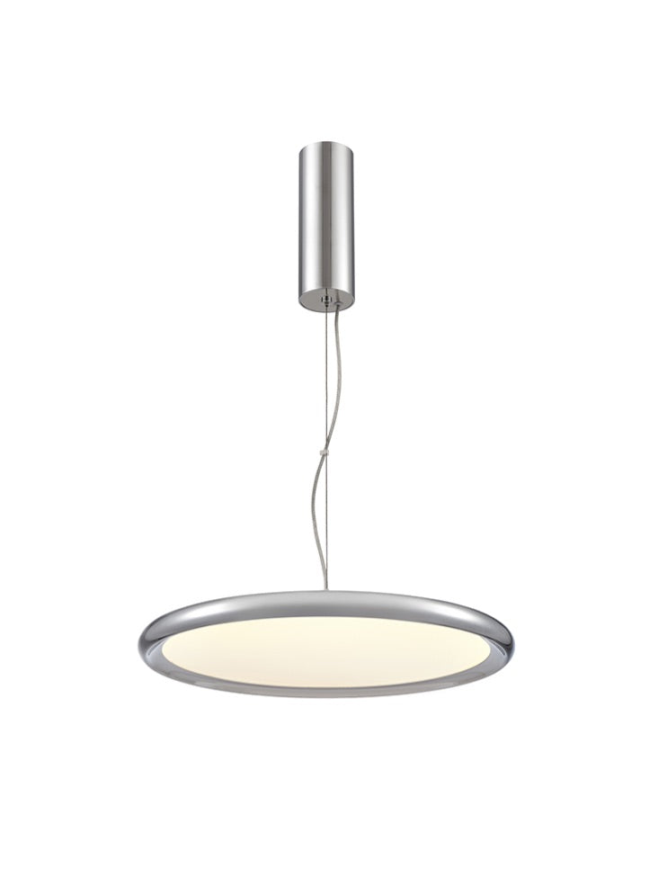 Franklite Roswell Polished Nickel 395mm LED Pendant Roswell part no - PCH483