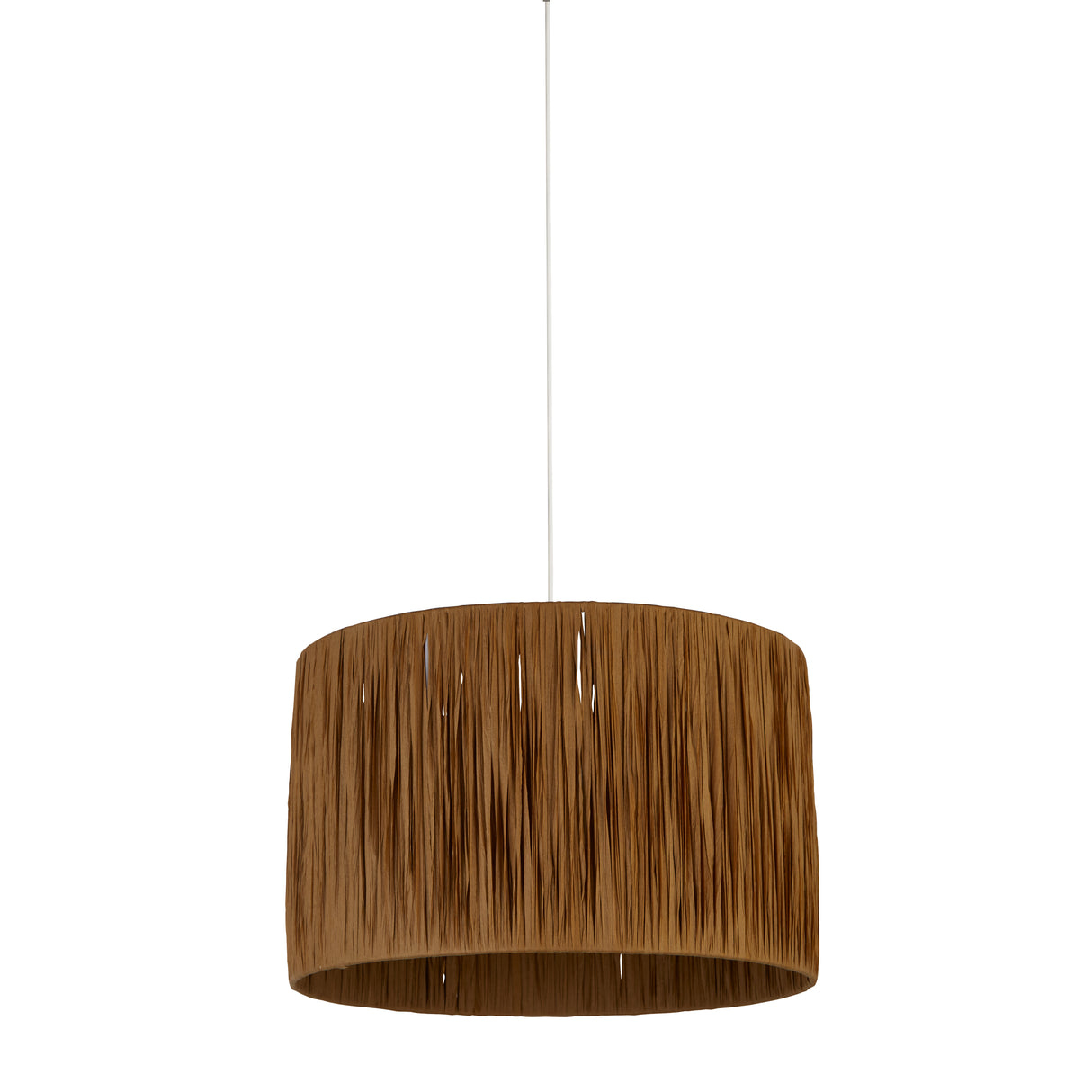 Searchlight Electric Raffia Drum Shade 35CM - Natural SO701870