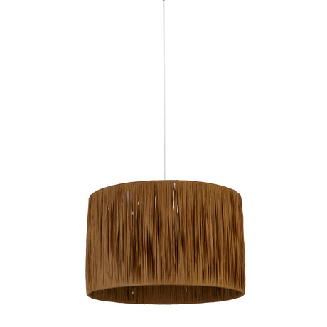 Searchlight Electric Raffia Drum Shade 35CM - Natural SO701870