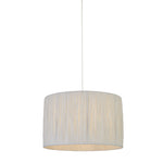 Raffia Drum Shade 35CM - White