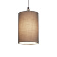 Clyde Cylinder Shade 16cm - Charcoal