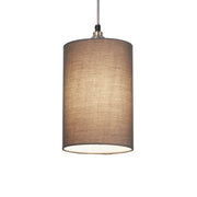 Clyde Cylinder Shade 16cm - Charcoal