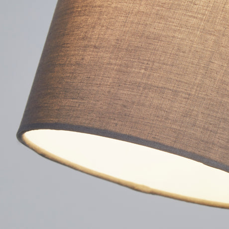 Searchlight Electric Clyde Cylinder Shade 16cm - Charcoal SO701898