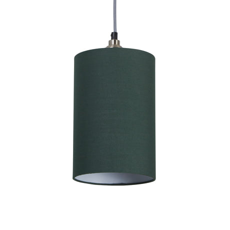 Searchlight Electric Clyde Cylinder Shade 16cm - Emerald SO701899