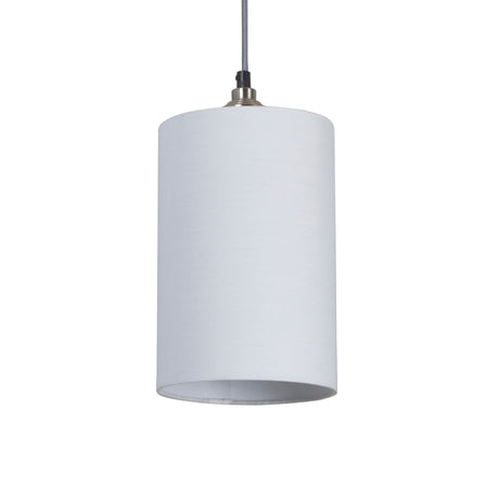 Searchlight Electric Clyde Cylinder Shade 16cm - White SO701901