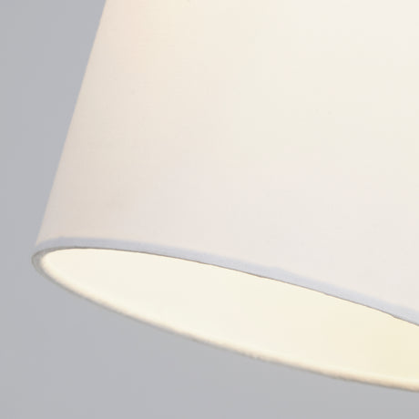 Searchlight Electric Clyde Cylinder Shade 16cm - White SO701901