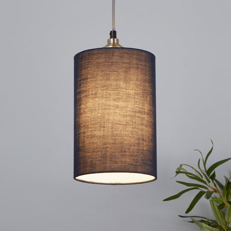 Searchlight Electric Clyde Cylinder Shade 16cm - Navy SO701902