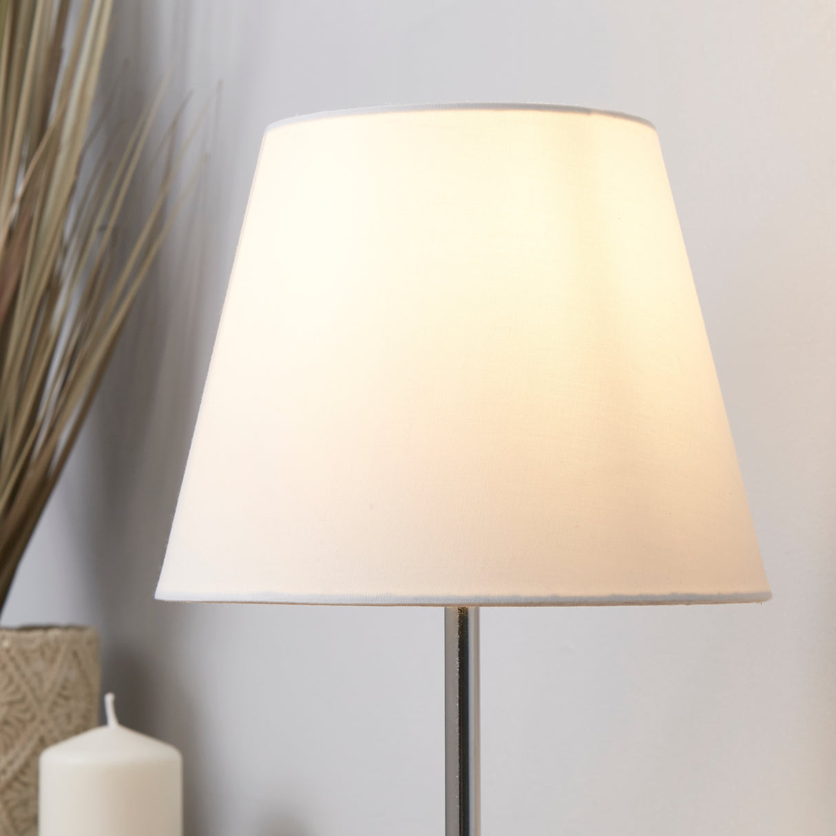 Searchlight Electric Clyde Tapered Shade 20cm - White SO701906