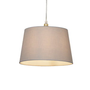 Clyde Tapered Shade 30cm - Light Grey