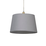 Searchlight Electric Clyde Tapered Shade 30cm - Light Grey SO701909