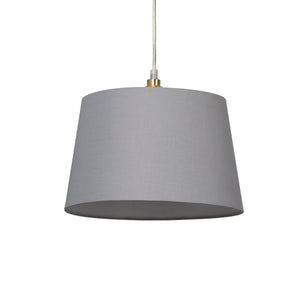 Searchlight Electric Clyde Tapered Shade 30cm - Light Grey SO701909