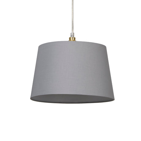 Searchlight Electric Clyde Tapered Shade 30cm - Light Grey SO701909