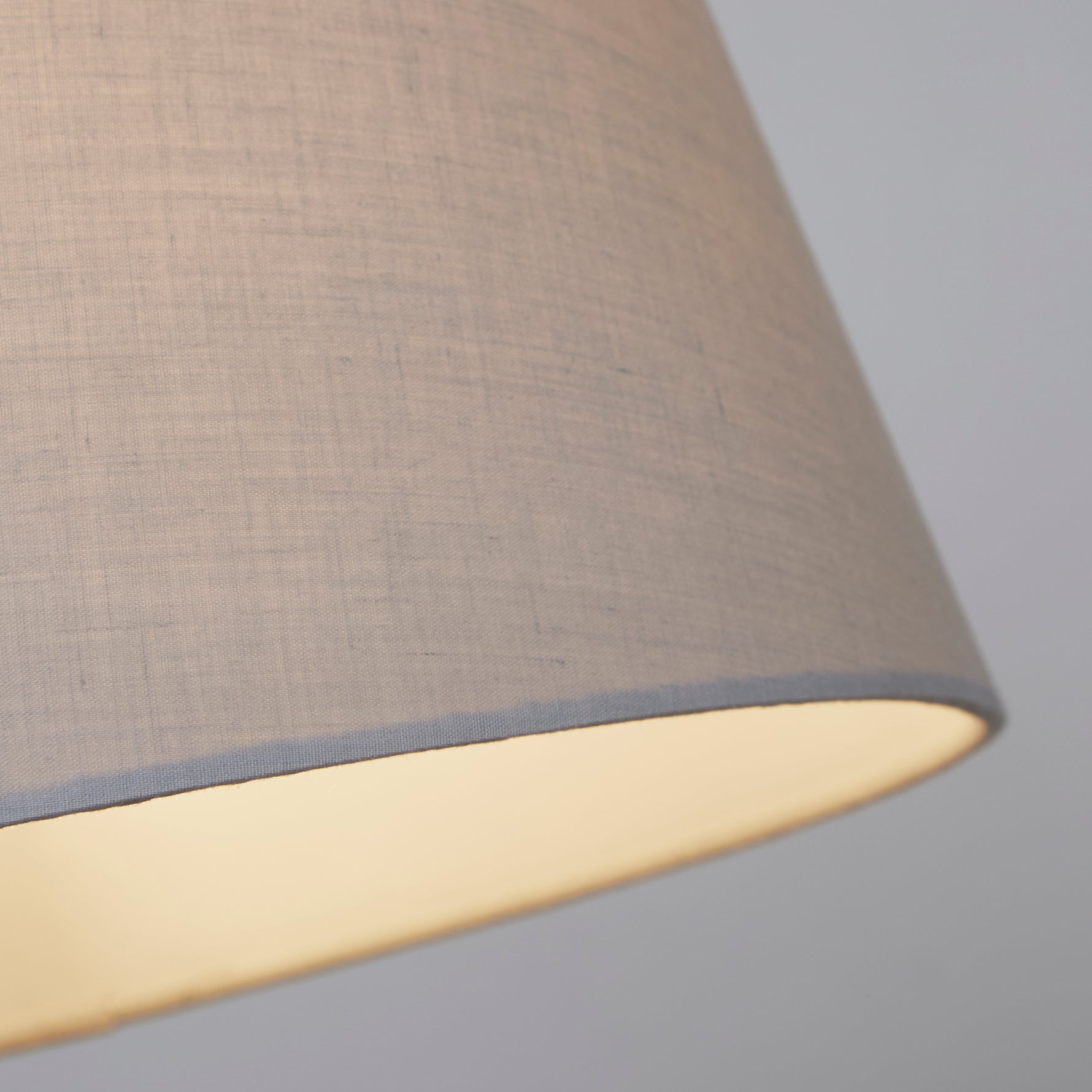 Searchlight Electric Clyde Tapered Shade 30cm - Light Grey SO701909