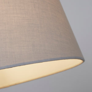 Searchlight Electric Clyde Tapered Shade 30cm - Light Grey SO701909